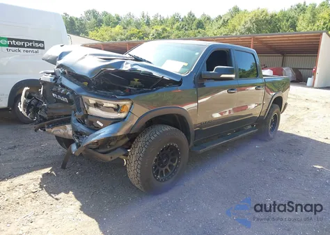 2019 Ram 1500 Rebel 4X4 5'7 Box from USA, damaged, VIN 1C6SRFLT3KN752957